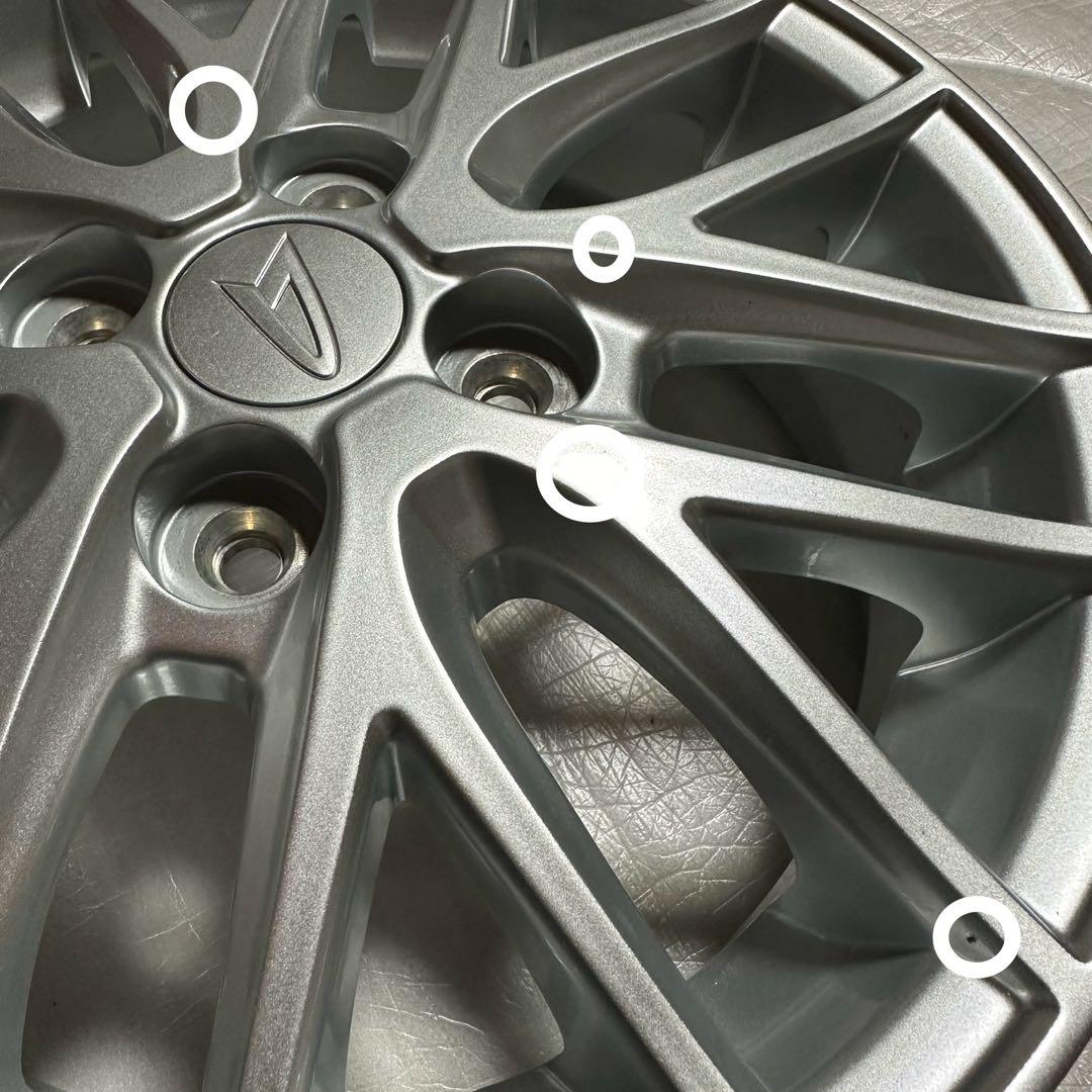 4本セット　14インチ　ダイハツ純正　オプション　ホイール　シルバー　美品