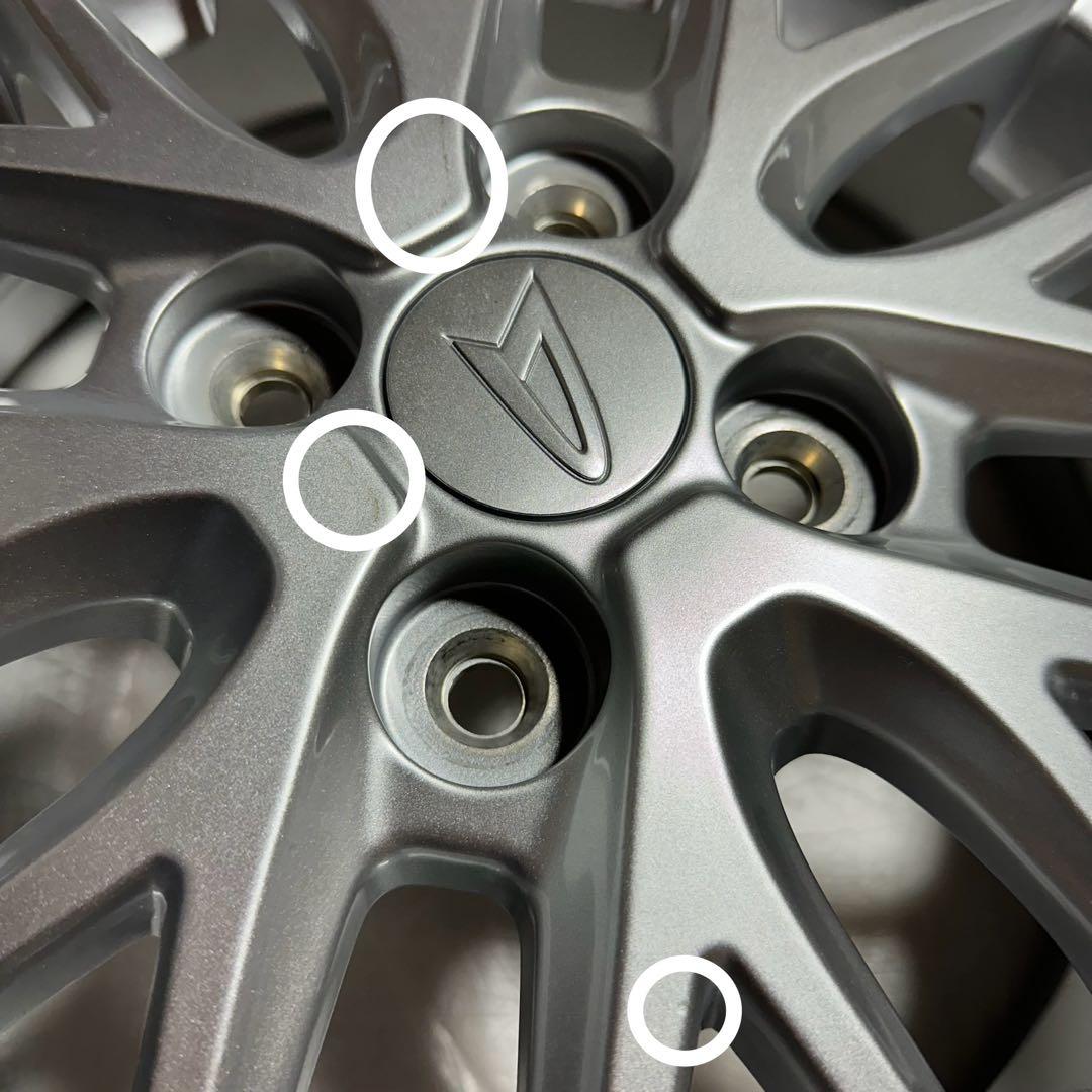 4本セット　14インチ　ダイハツ純正　オプション　ホイール　シルバー　美品