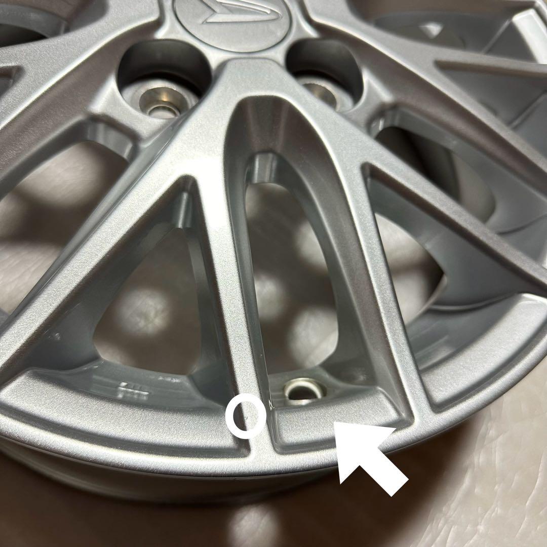 4本セット　14インチ　ダイハツ純正　オプション　ホイール　シルバー　美品