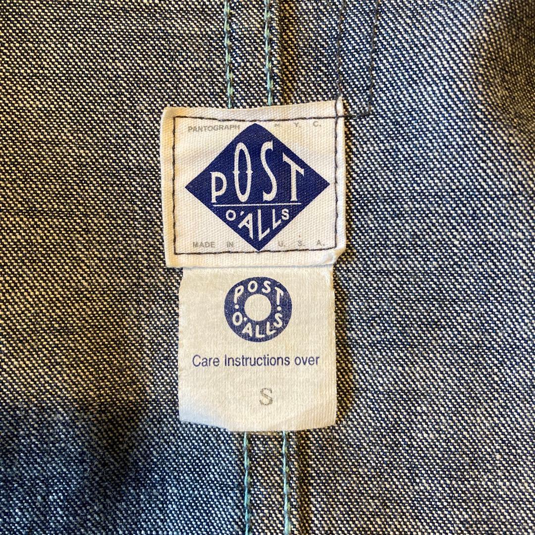 値下げ可【サイズS】POST O'ALLS デニムカバーオール