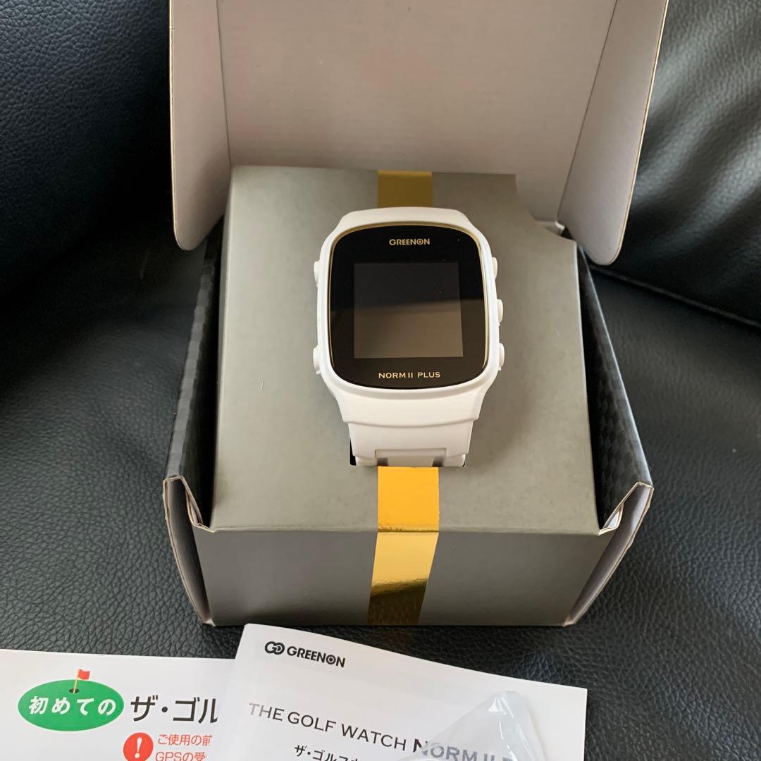 GREENONザ・ゴルフウォッチNORM Ⅱ PLUSホワイト