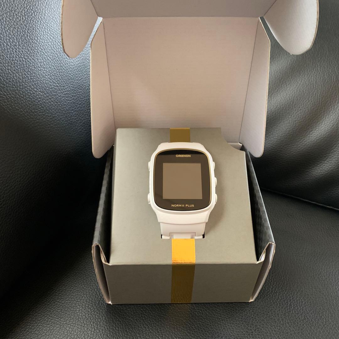 GREENONザ・ゴルフウォッチNORM Ⅱ PLUSホワイト
