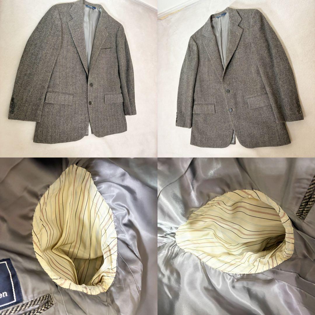 美品　Polo Ralph Lauren ウールヘリンボーン ツイードジャケット