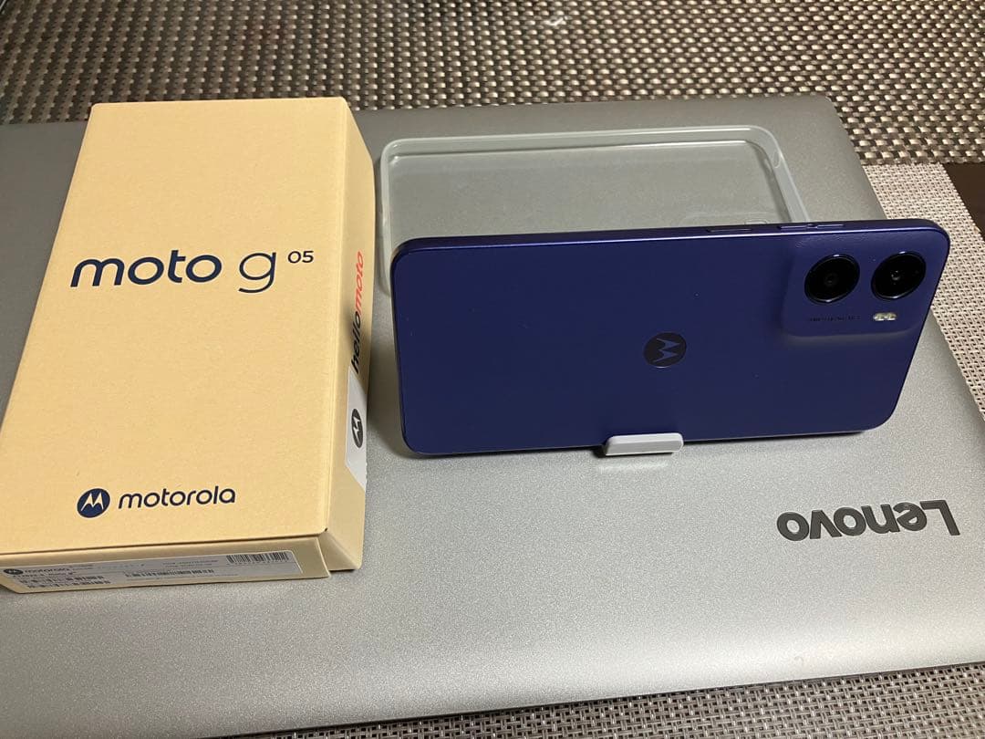 motorola moto g 05 フレッシュラベンダーケース付き