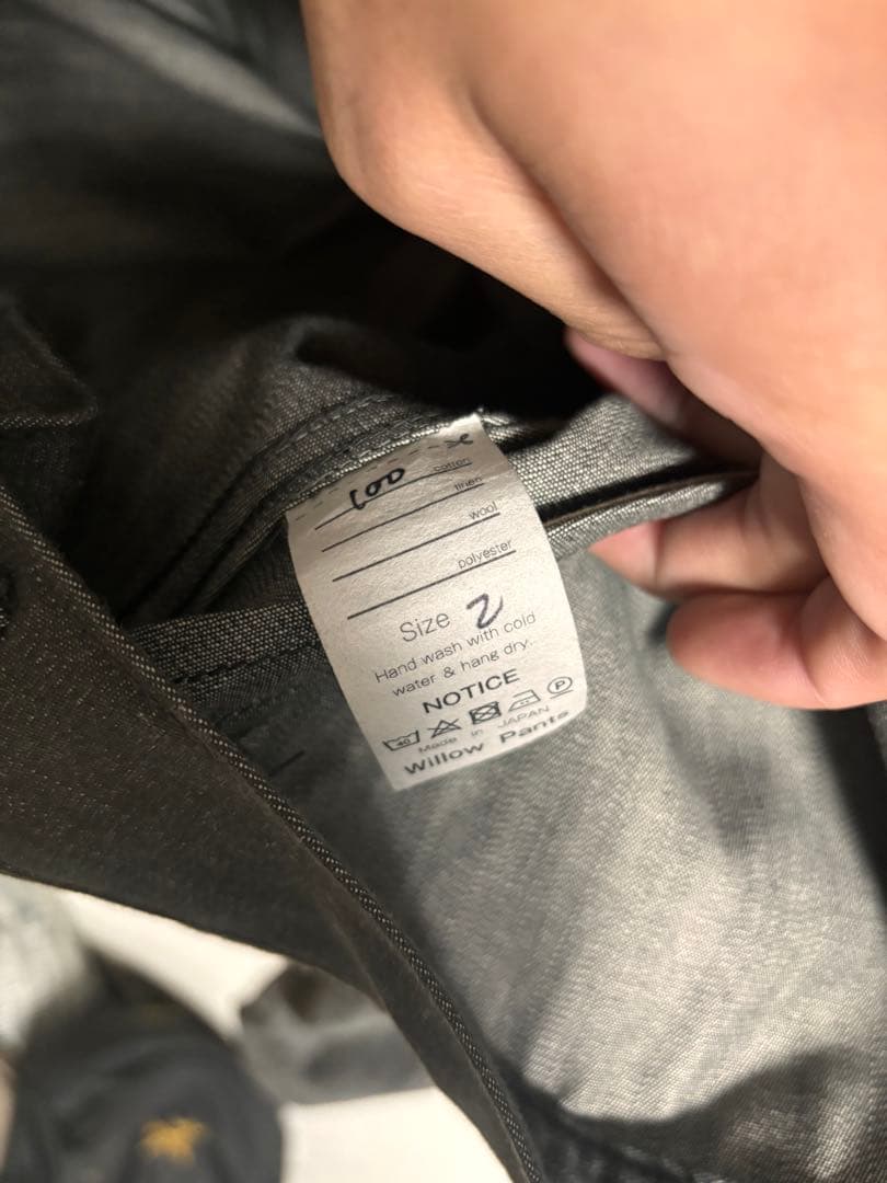 willow pants トラッカージャケット　デニムジャケット