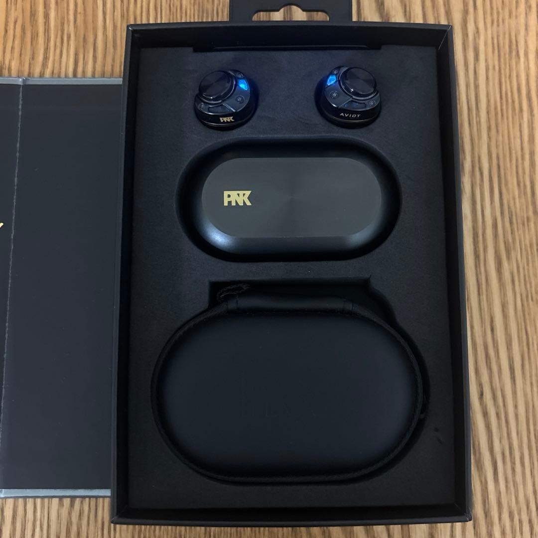 美品 ピアホン7 TE-ZX1-PNK ワイヤレスイヤホン