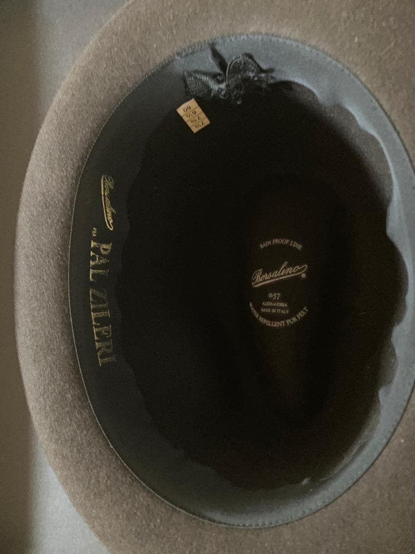 セ*リ様 PAL ZILERI フェルトハット 60 Borsalino ボルサ