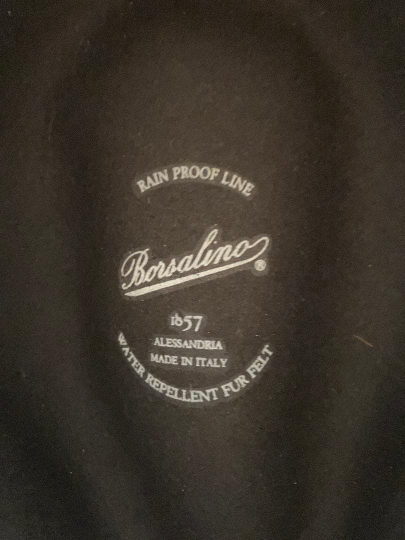 セ*リ様 PAL ZILERI フェルトハット 60 Borsalino ボルサ