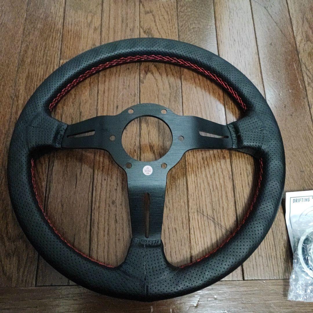 ナルディ NARDI パンチングレザーステアリング 13インチ