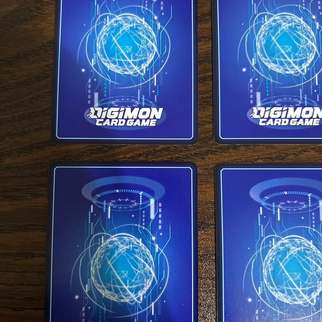 マスティモン/BT23/4枚セット/デジモンカード ①