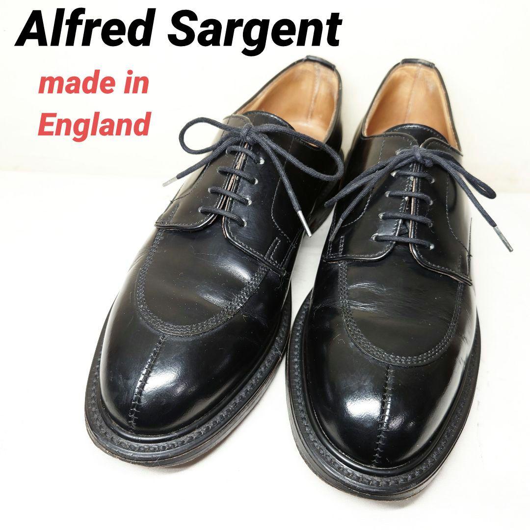 アルフレッドサージェント◇イングランド製Uチップシューズレザードレスシューズ革靴
