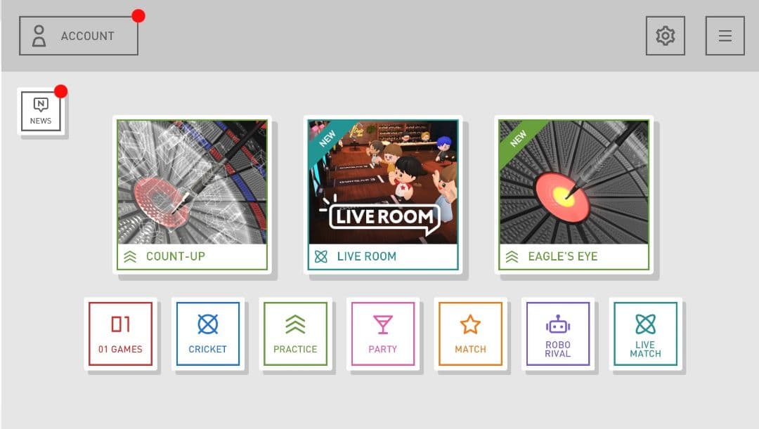 DartsLive  ダーツボード