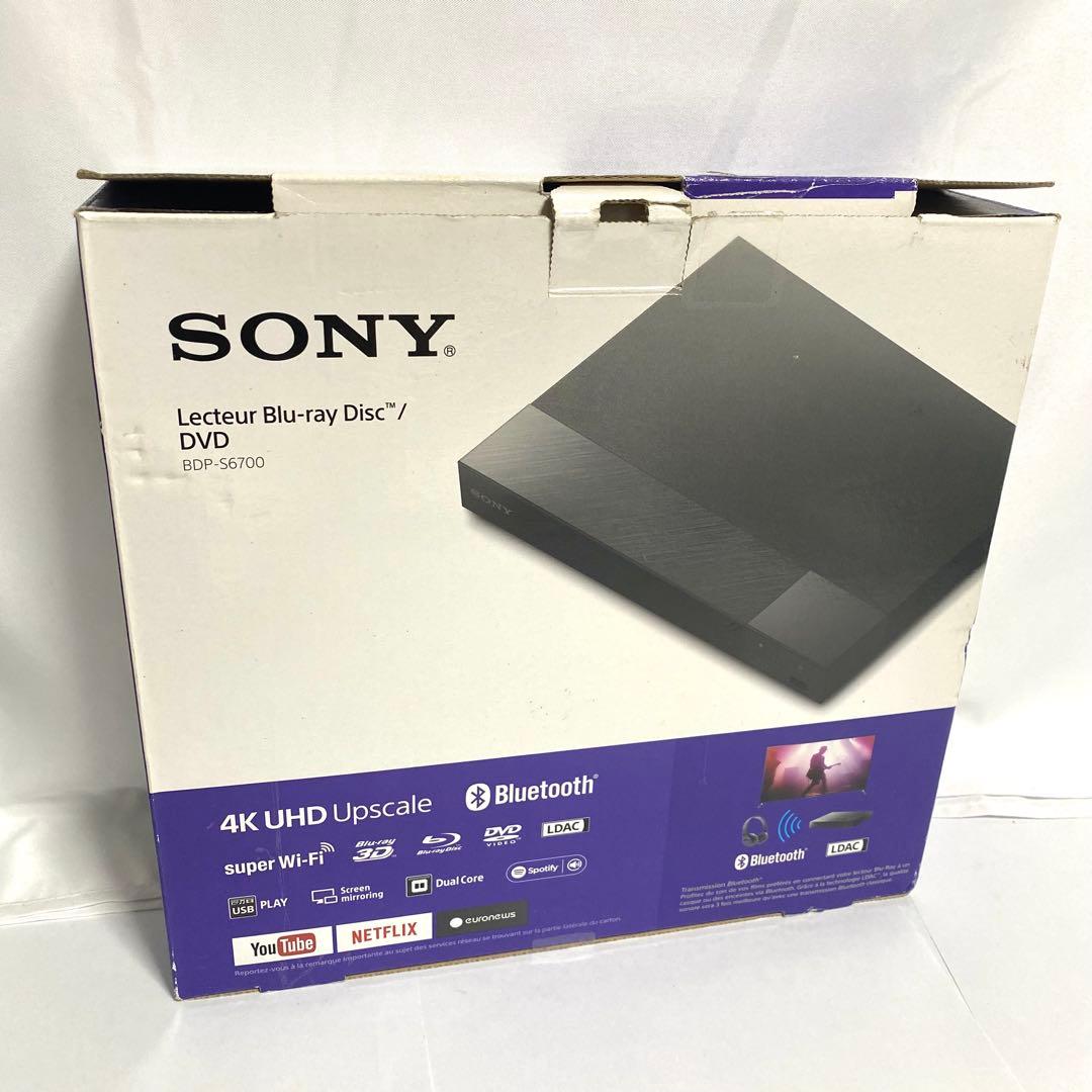 SONY 4K ブルーレイプレーヤー 本体 BDP-S6700