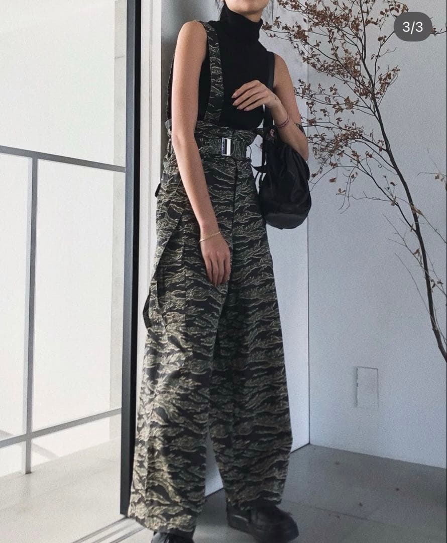 juemi タイガーカモフラパンツ