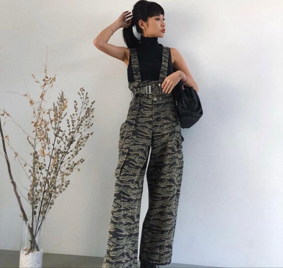 juemi タイガーカモフラパンツ