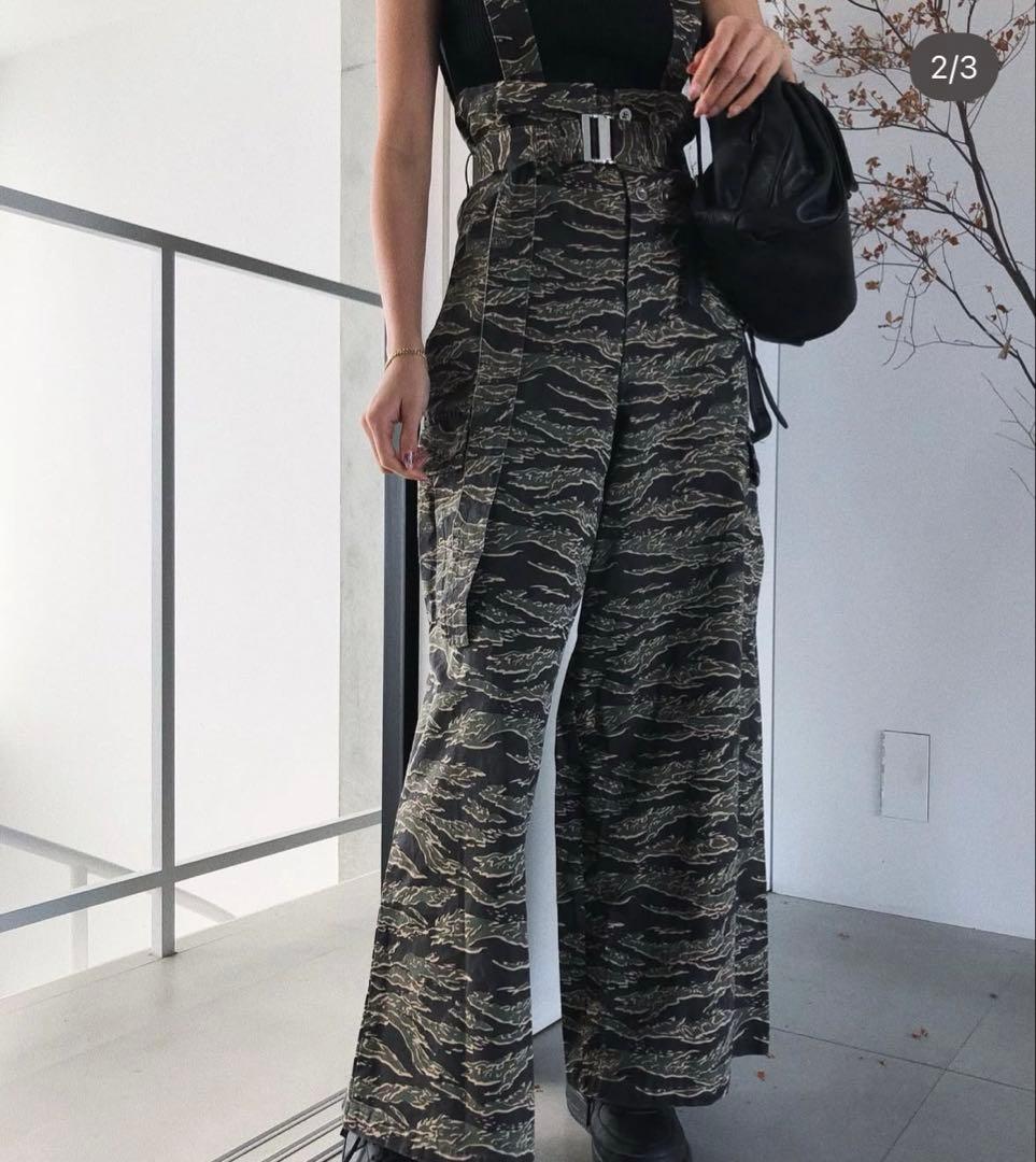 juemi タイガーカモフラパンツ