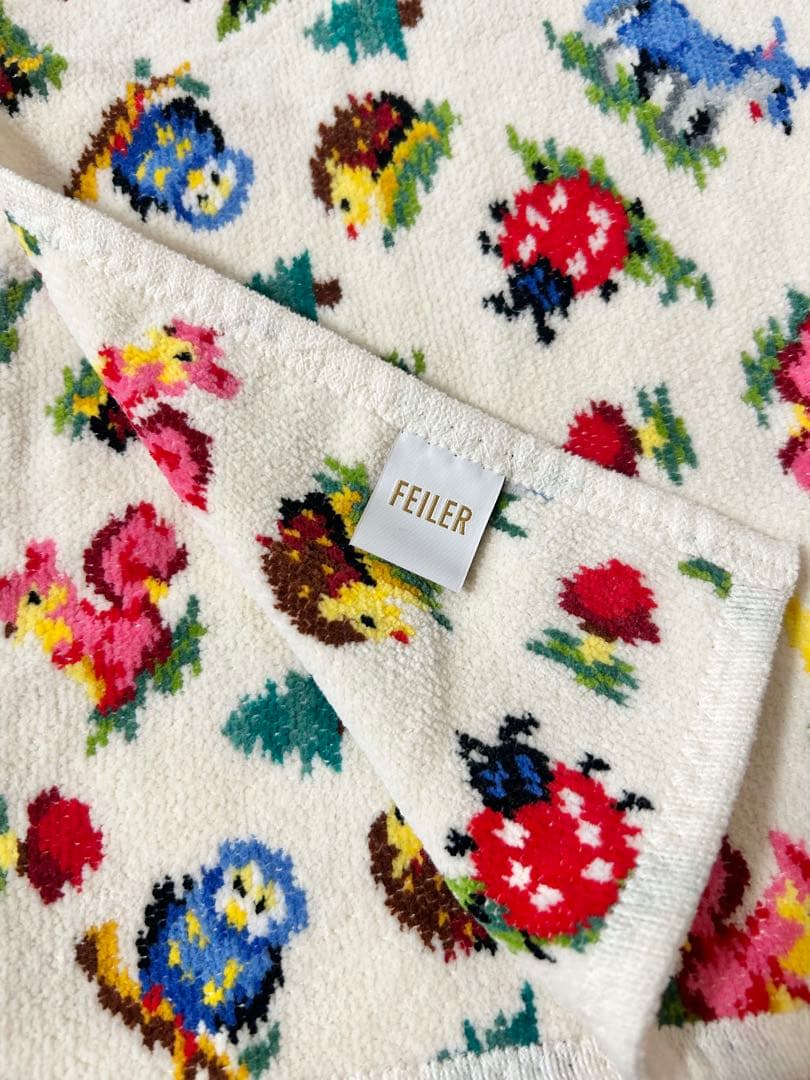 フェイラー 新品未使用品 ハイジ柄 おくるみ ブランケット てんとう虫