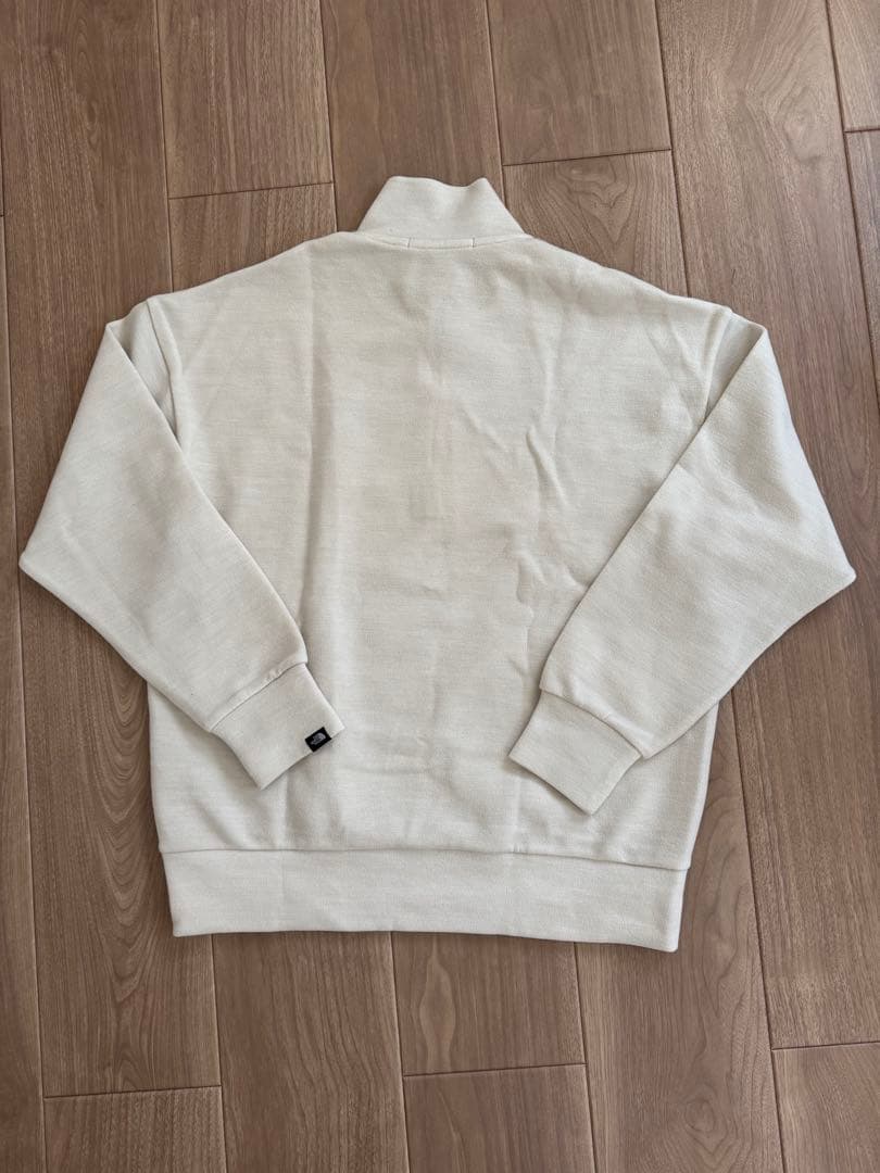 THE NORTH FACE ハーフジップスウェット L ホワイトNT12046