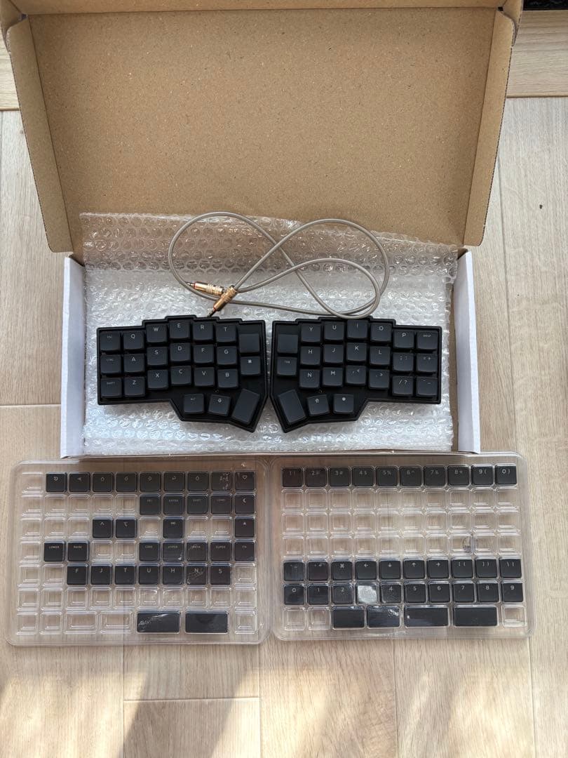 Corne V4 chocolate 完成品