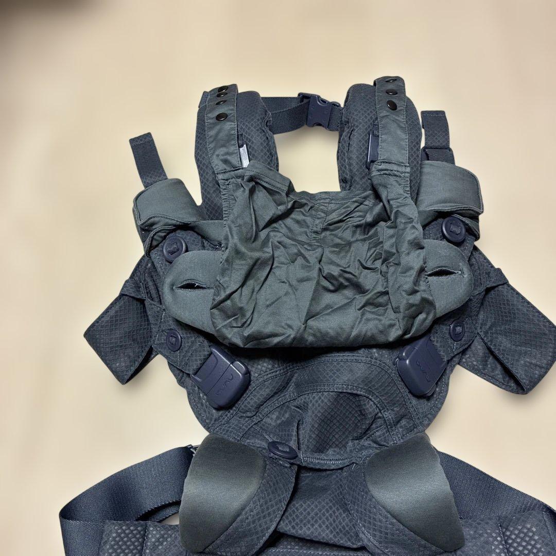 美品！NUNA ヌナ　カドルクリック　抱っこ抱っこひも　デニムカラー