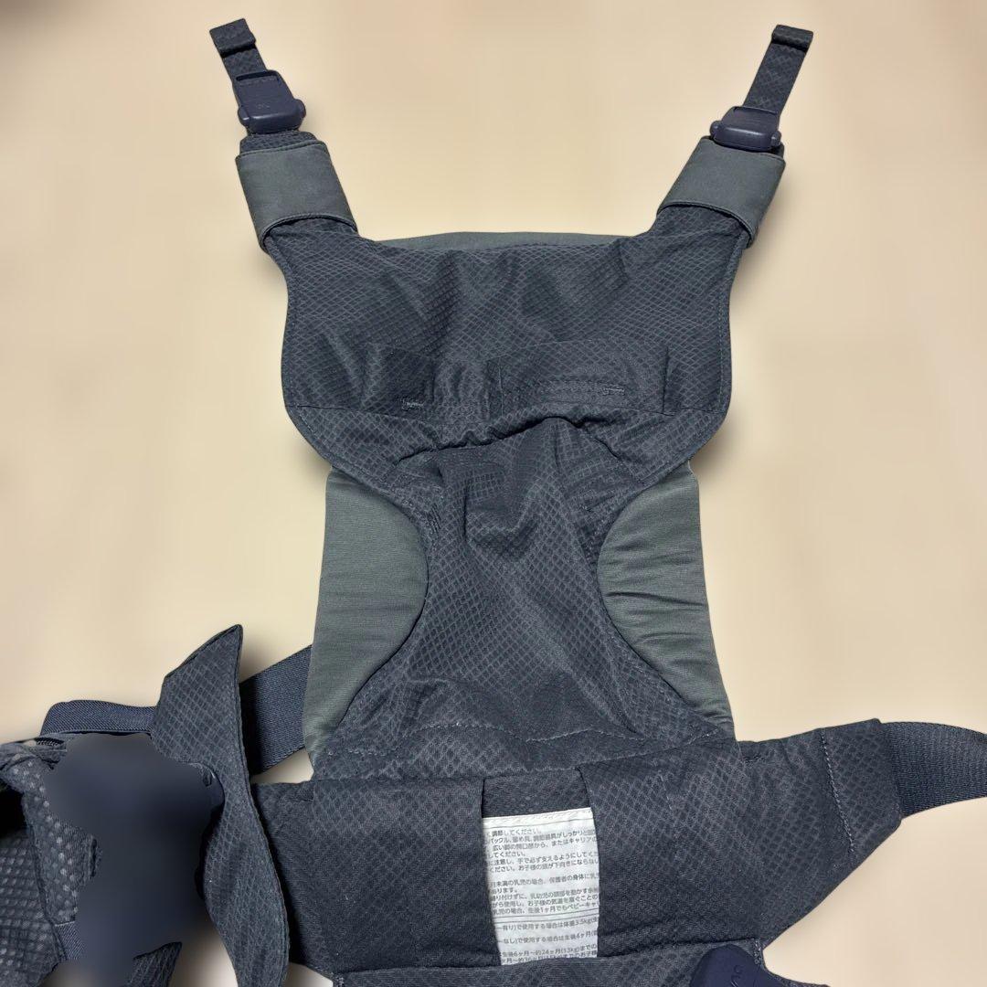 美品！NUNA ヌナ　カドルクリック　抱っこ抱っこひも　デニムカラー