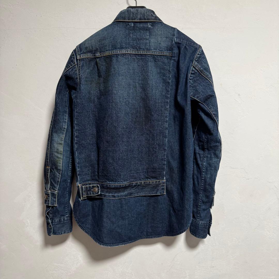 ジャケット・アウター 11SS Deconstructed Docking Denim Jacket