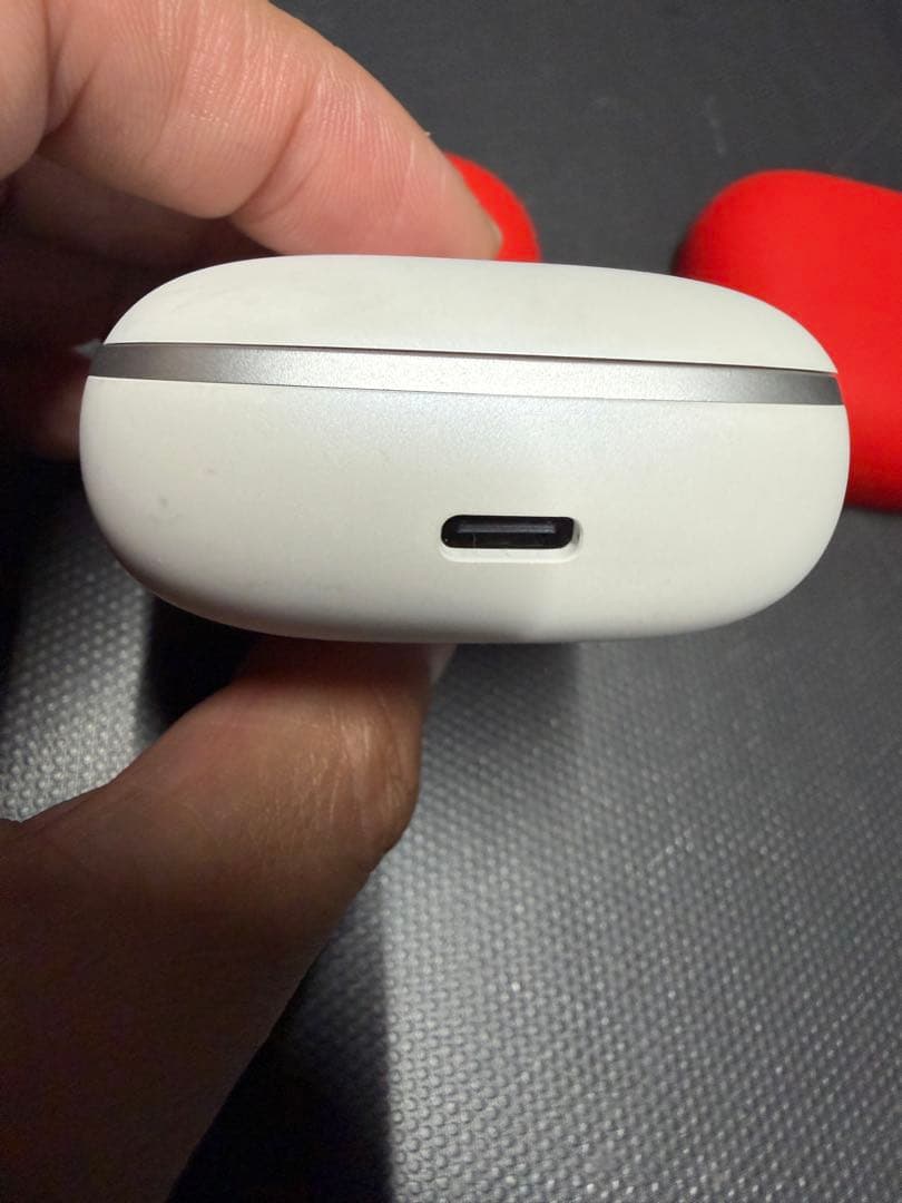 Anker Liberty 5 ワイヤレスイヤホン レッド ケース付き