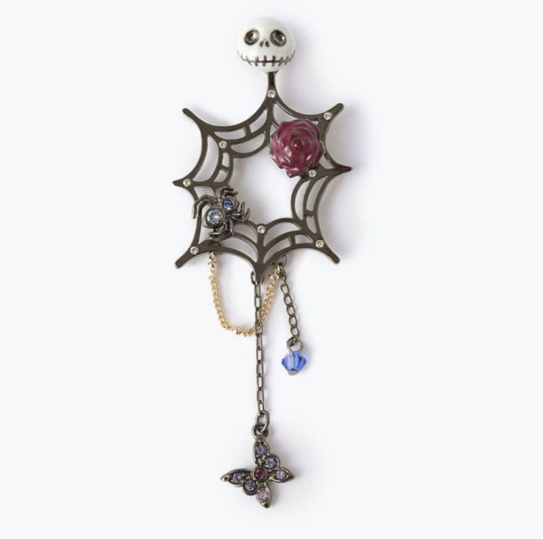 【即購入可】ピアス　ナイトメアビフォアクリスマス　ANNA SUI ジャック