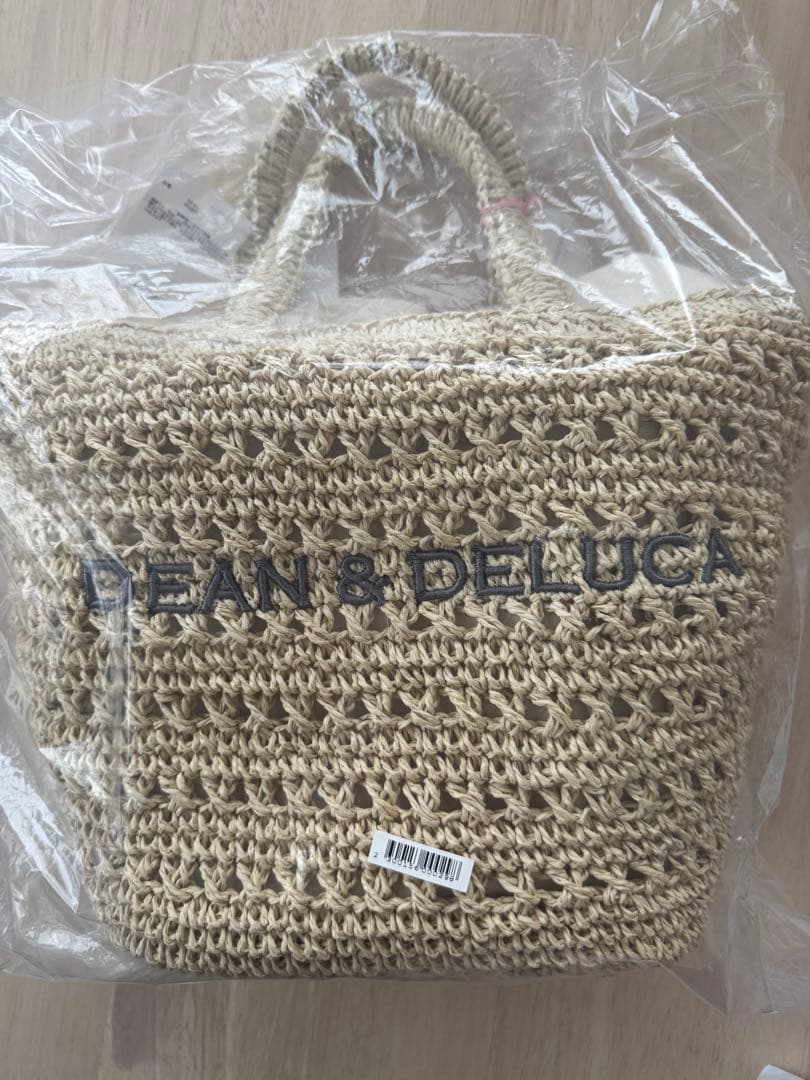 DEAN＆DELUCA×BEAMS COUTURE クロッシェバスケットバッグS