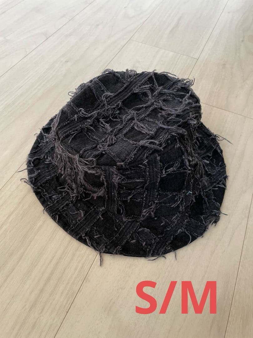 帽子 Supreme Frayed Patchwork Denim Crusher