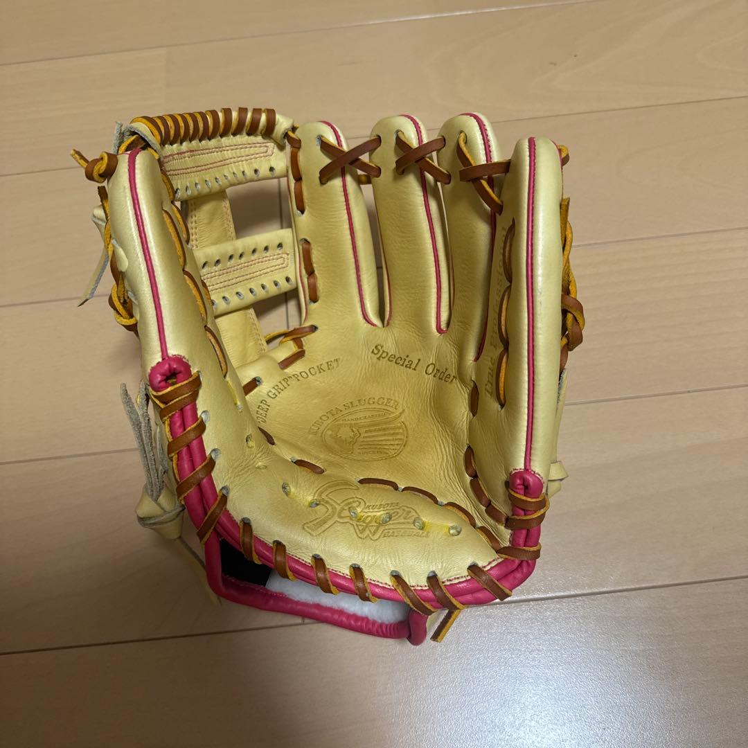 久保田 スラッガー オーダー 軟式 内野手用 グローブ 24MS 木浪モデル