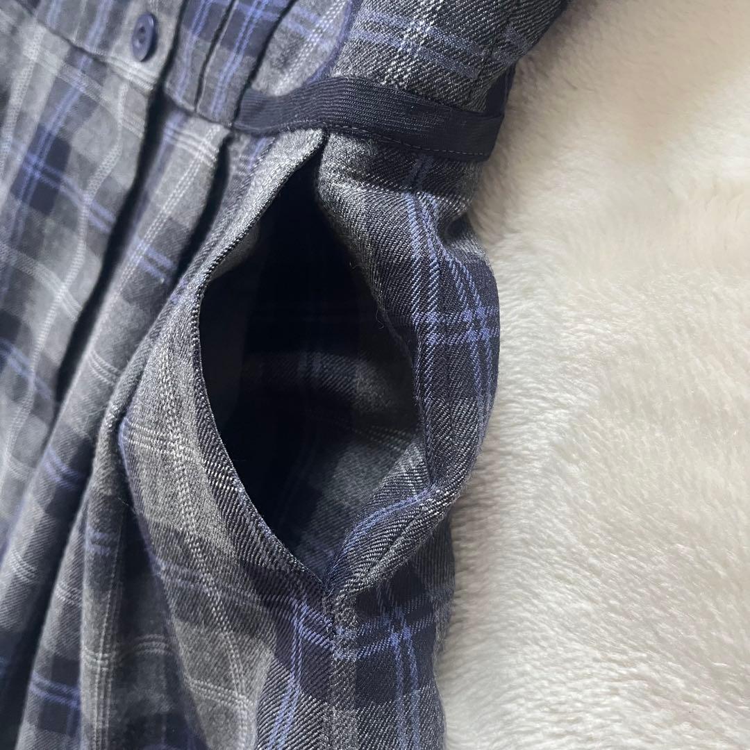 美品✨ファミリア✨フォーマルアンサンブルスーツ120 テリアブローチ