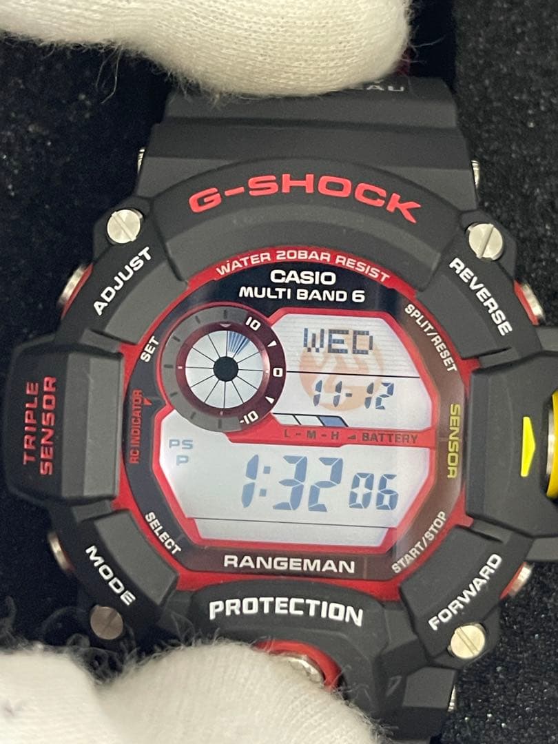 未使用 G-SHOCK GW-9400NFST-1AJR緊急消防援助隊レンジマン