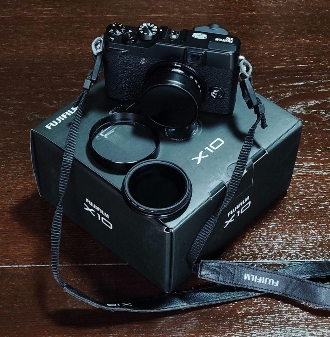 FUJIFILM　Ｘ10　高級コンパクトデジカメ　ＭＡＤＥＩＮ ＪＡＰＡＮ