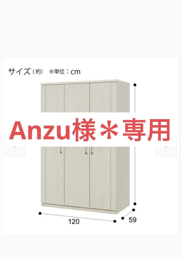 ★Anzu★ ニトリ　ワードローブ　120WR