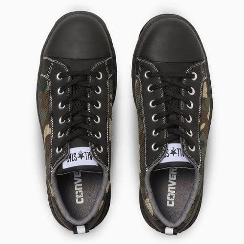 【新品未使用】CONVERSE カモフラージュ 安全靴 27.5cm
