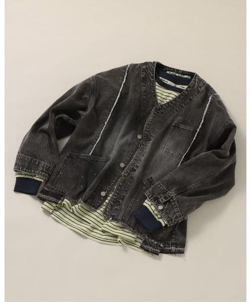 エンジニアリメイクデニムジャケット ニコアンド