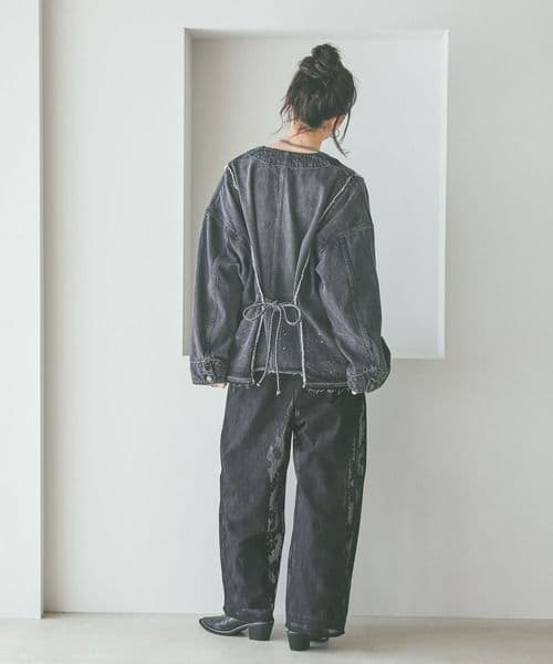 エンジニアリメイクデニムジャケット ニコアンド