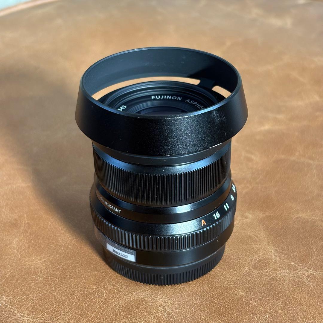 【極美品】FUJINON XF23mmF2 R WR