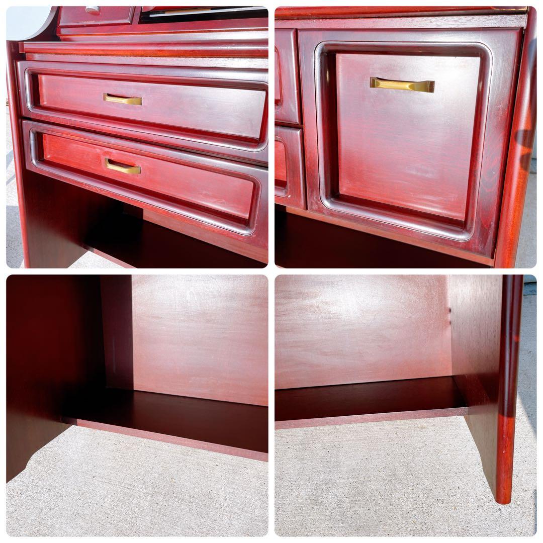 カリモク ライティングビューロー ライティングデスク 学習机 書斎机 レトロ