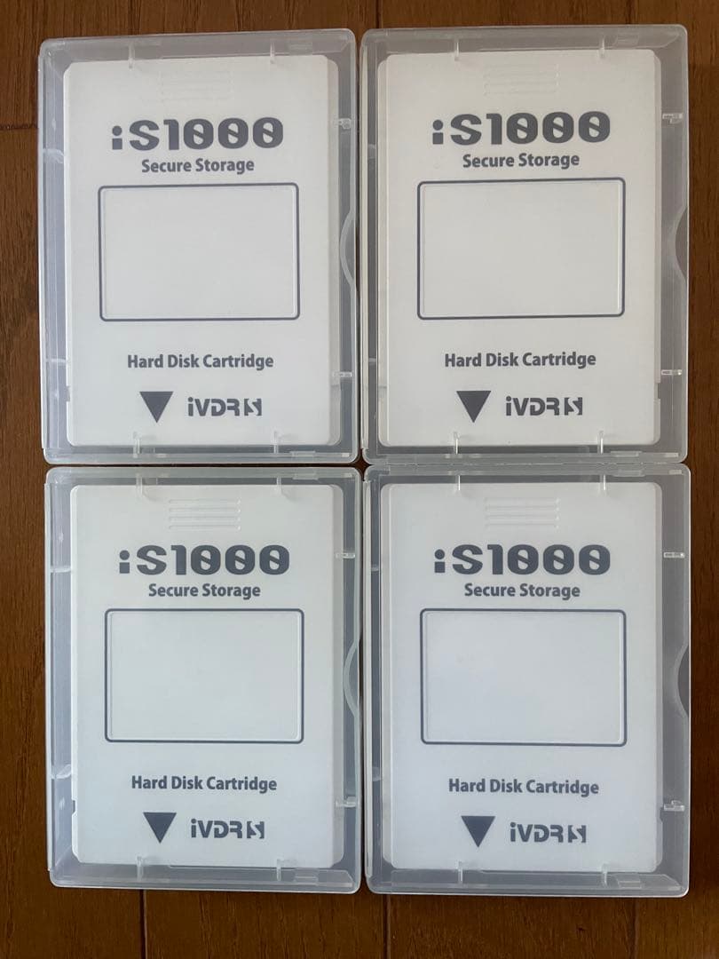 エ*ツ様 日立（HGST） iVDR-S カセットHDD 1TB　4台セット