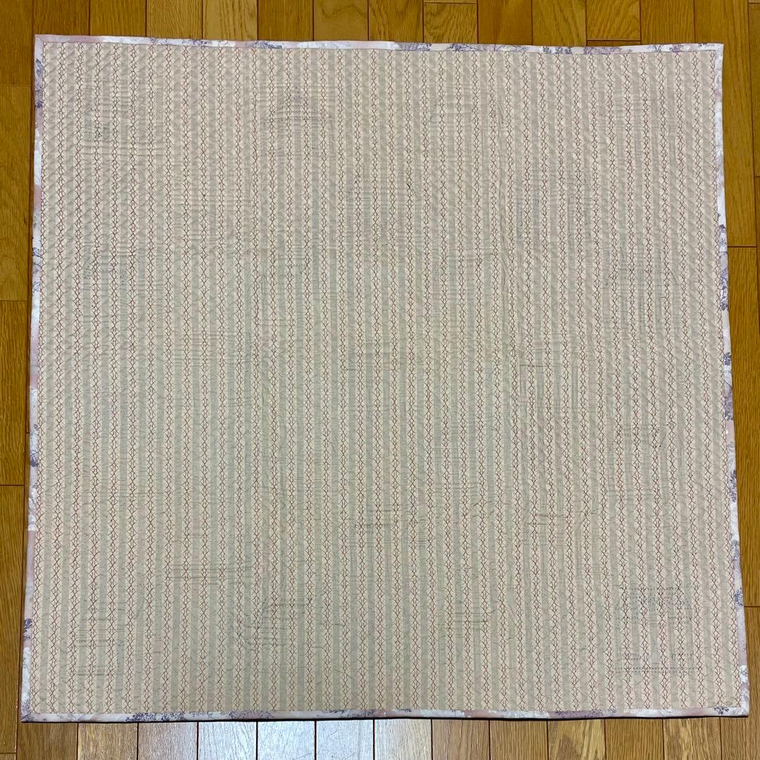 パッチワークキルト　タペストリー　ハウス