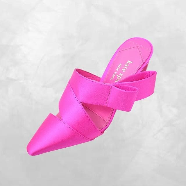 ケイトスペード ビアンカ ミュール スリッポン 23.0cm ピンク