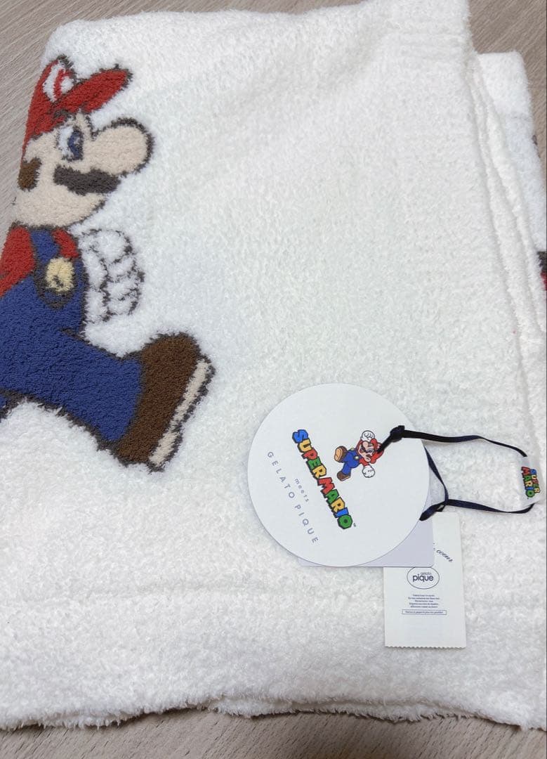 ジェラートピケ×マリオ⭐︎ブランケット新品