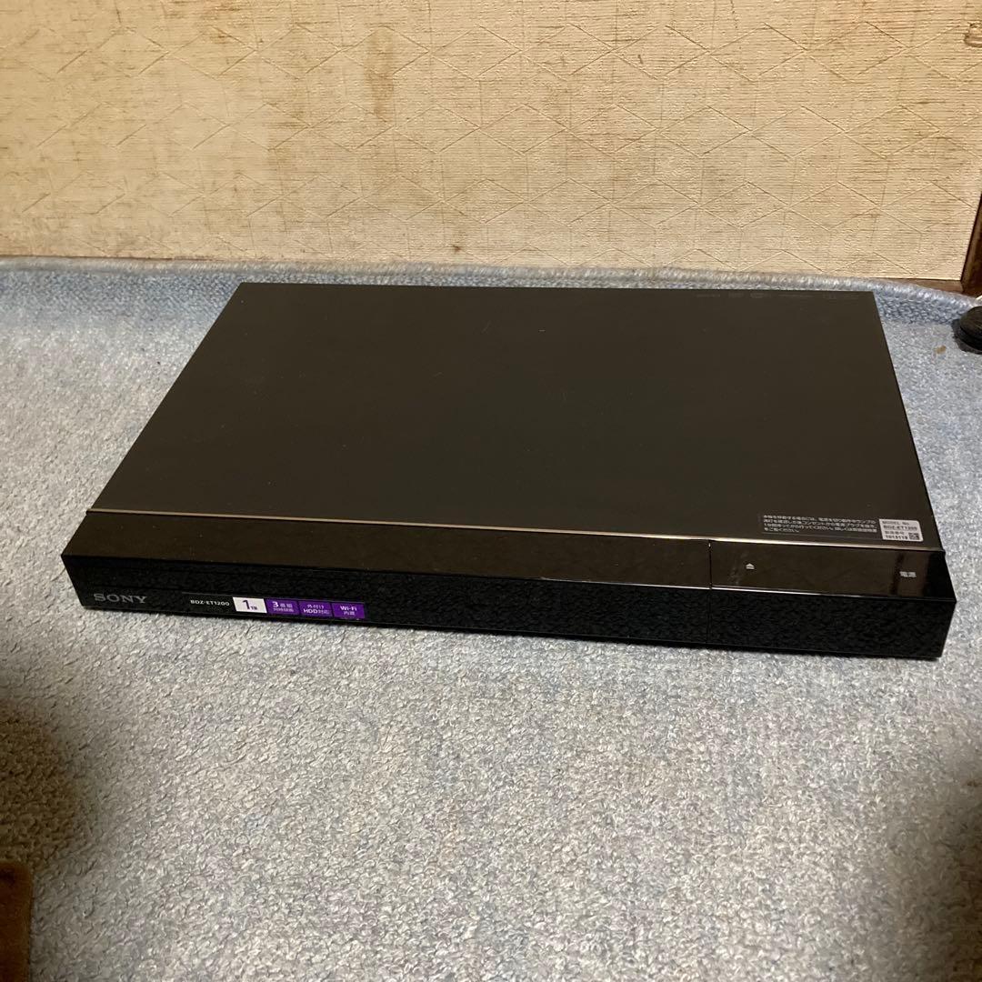 BDZ-ET1200 SONYレコーダー通電確認のみジャンク扱い
