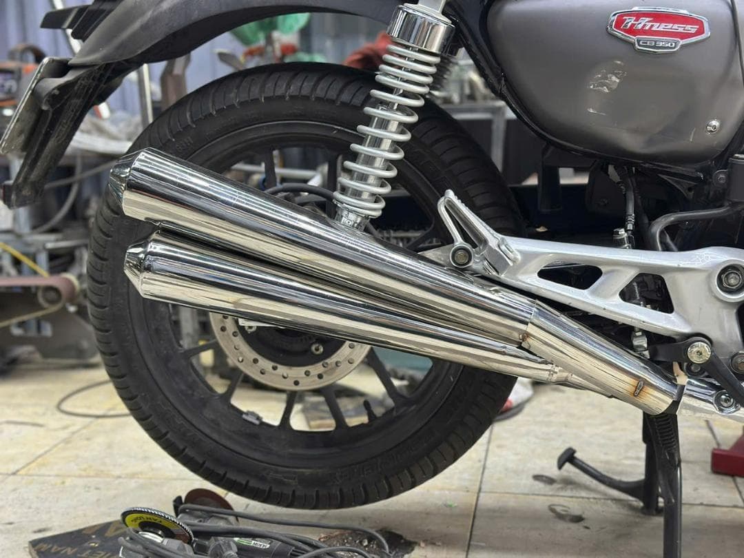 GB350 Javimotor ２本出し　スリップオンタイプ