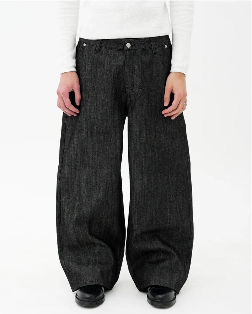 【新品】 Menes ULTRA LOOSE FIT JEANS リジットデニム