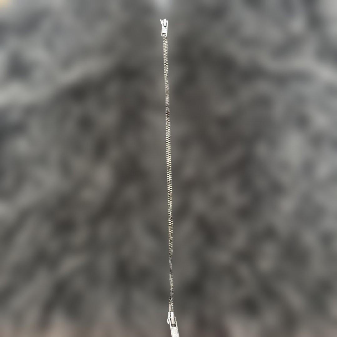 JEANASIS MIXカラーファーベスト グレー 完売品