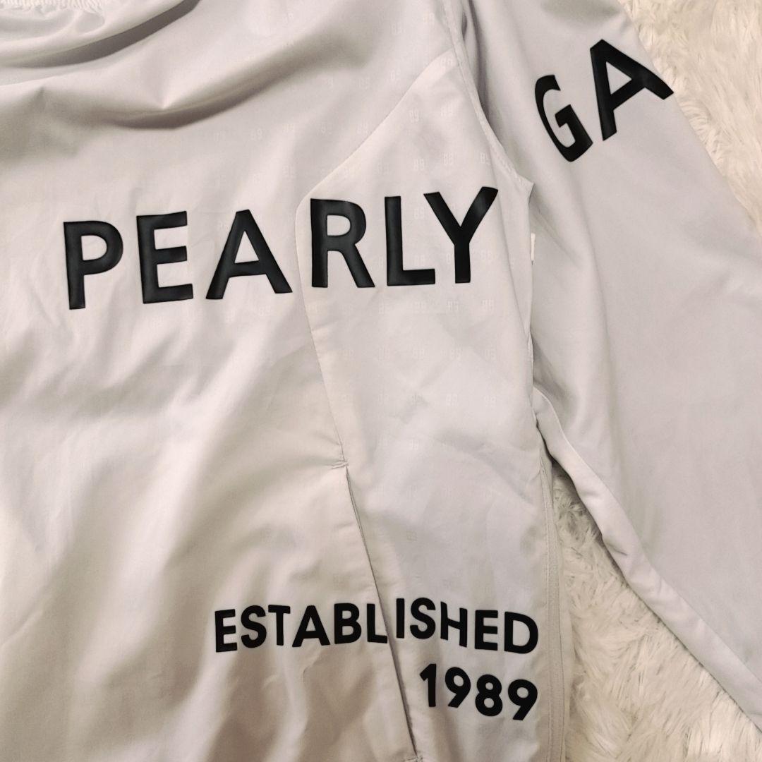 PEARLY GATES パーリーゲイツ スニード 蓄熱裏地 ロゴ地模様