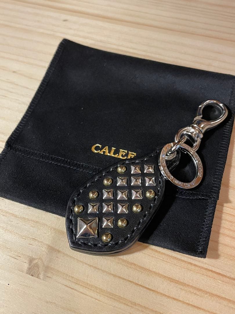 CALEE キャリー スタッズレザーキーホルダー 新品